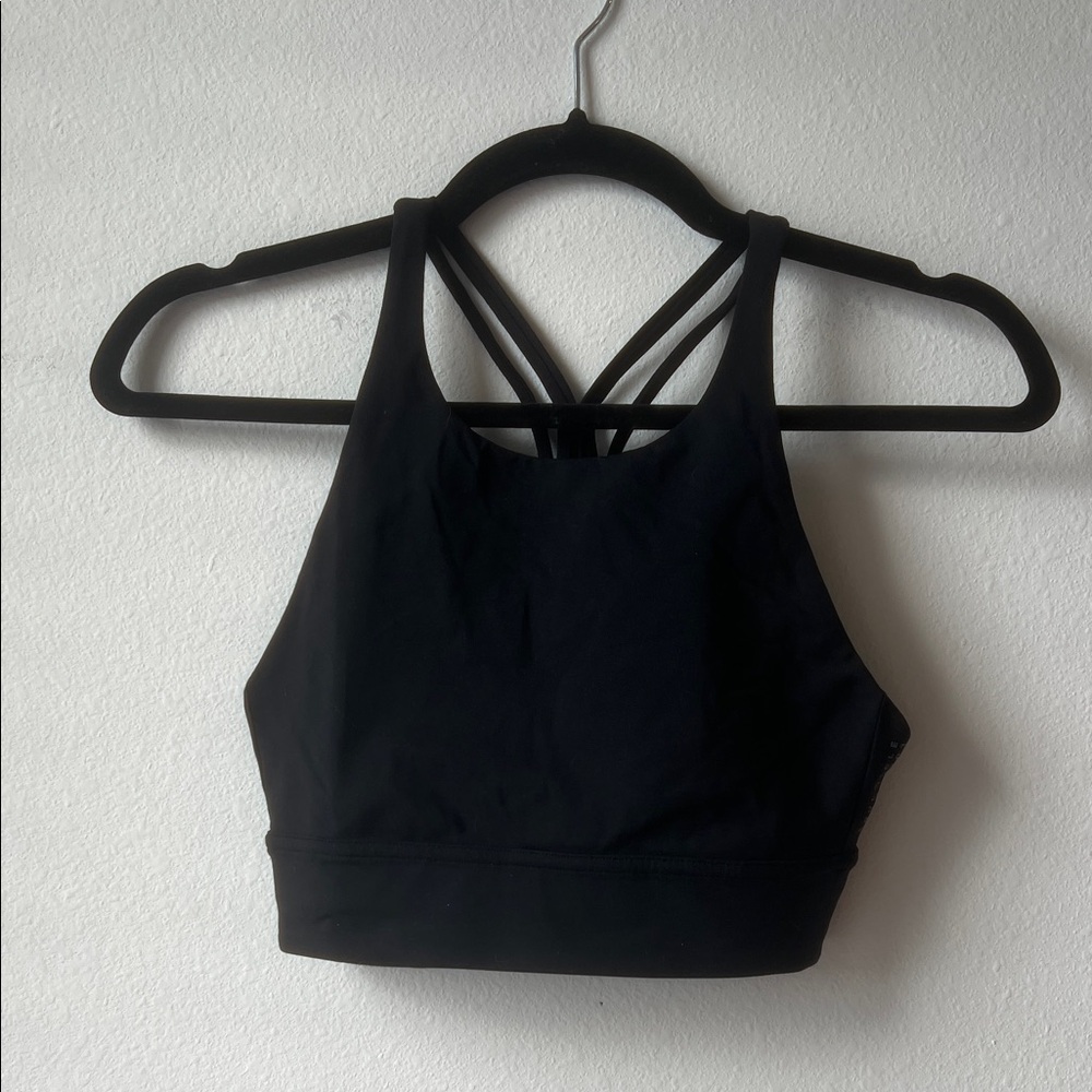 lululemon athletica Black Strappy Sports Bra